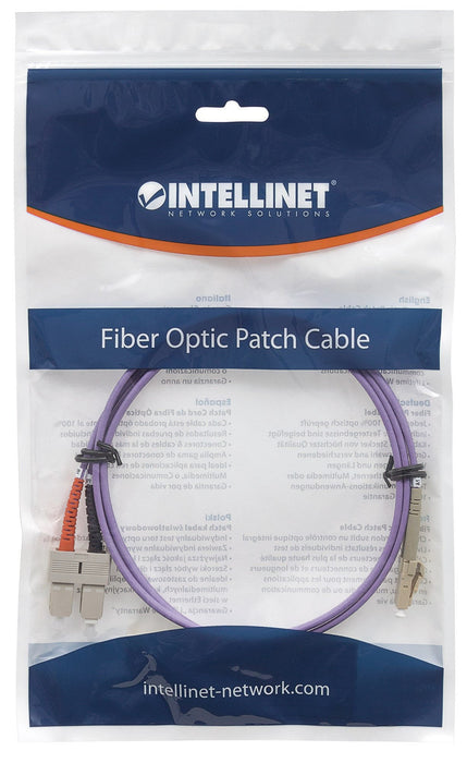 EAN 0766623750936 - Intellinet 750936 Cable de fibra óptica e InfiniBand 3 m LC SC Violeta imagen 5