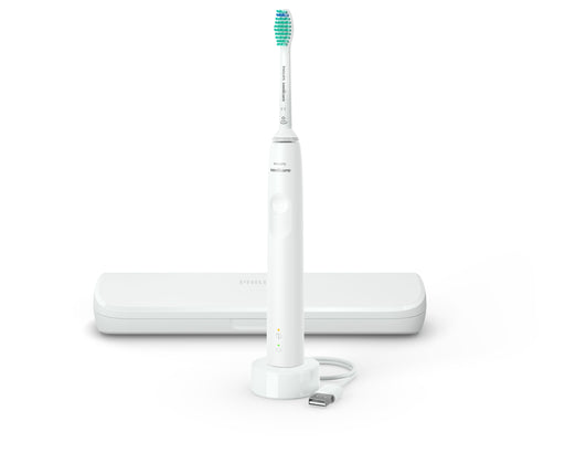 EAN 8710103985662 - Philips 3100 series HX3673/13 cepillo eléctrico para dientes Adulto Cepillo dental sónico Blanco imagen 2