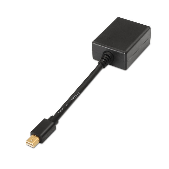 EAN 8436574701340 - AISENS A125-0135 adaptador de cable de vídeo 0,15 m Mini DisplayPort VGA Negro imagen 2