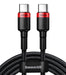 EAN 6953156216372 - Baseus CATKLF-AL91 cable USB 2 m USB C Negro imagen 1