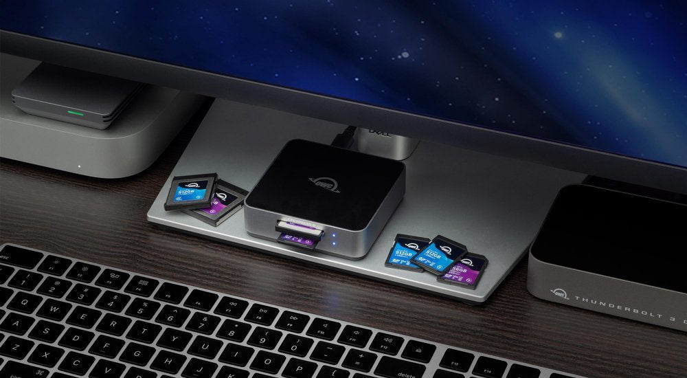 EAN 810100982386 - OWC Atlas lector de tarjeta USB 3.2 Gen 2 (3.1 Gen 2) Type-C Negro imagen 8