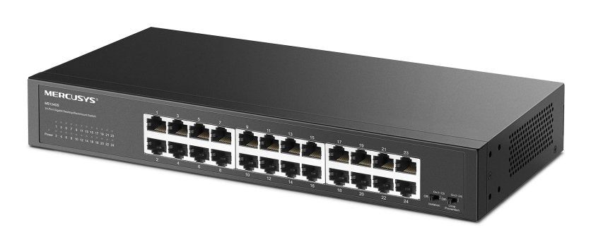 EAN 6957939003814 - Mercusys MS124GS switch Gigabit Ethernet (10/100/1000) Negro imagen 3