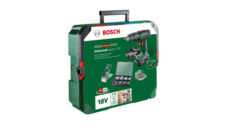 EAN 4053423231168 - Bosch Universal Impact 18V 1450 RPM Sin llave 1,3 kg Verde imagen 4