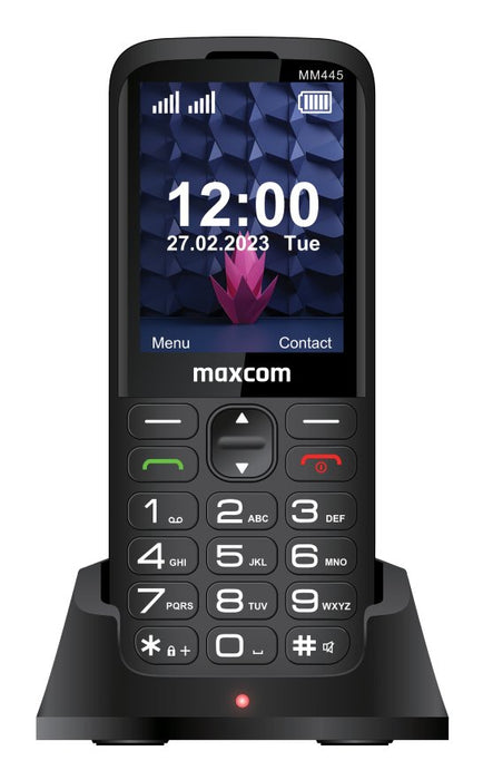 EAN 5908235977911 - MaxCom MM445 4G teléfono móvil 7,11 cm (2.8") 110 g Negro Característica del teléfono imagen 3