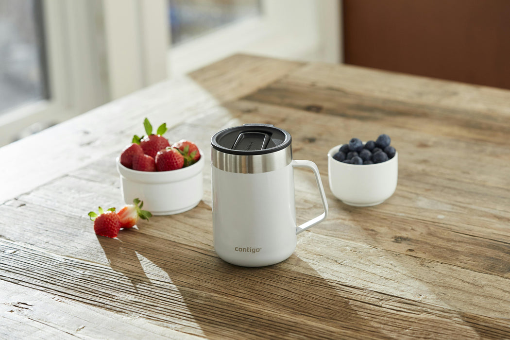 EAN 0840276163555 - CONTIGO 2174672 taza de viaje 420 ml Plata, Blanco Acero inoxidable imagen 7