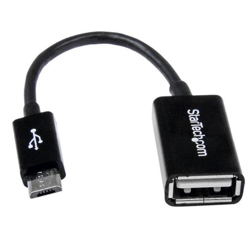 EAN 0065030848381 - StarTech.com UUSBOTG cable USB USB 2.0 0,127 m Micro-USB B imagen 1