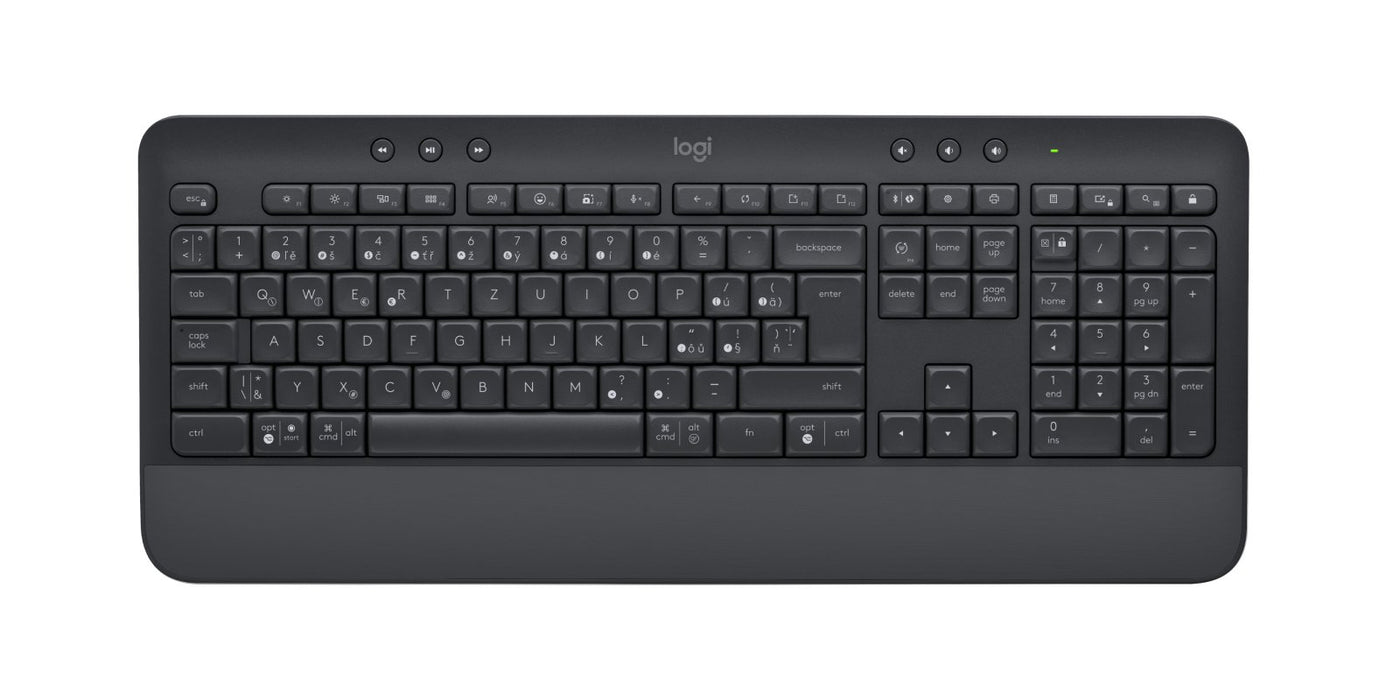 EAN 5099206105263 - Logitech 920-011006 teclado Ratón incluido Oficina Bluetooth QWERTZ Checa, Eslovaco Grafito imagen 3