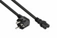 EAN 4066857002426 - Kabelmeister SK0150-S050 cable de transmisión Negro 5 m Enchufe tipo E+F IEC C15 imagen 1