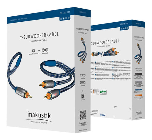 EAN 4001985507832 - Inakustik 0040803 cable de audio 3 m RCA 2 x RCA Azul, Gris imagen 2