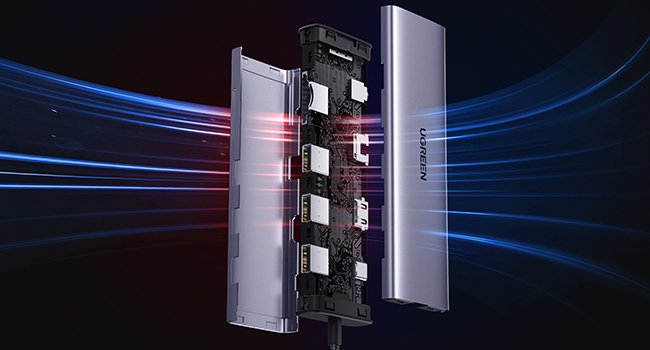 EAN 6941876216017 - Ugreen Revodok 10-in-1 USB-C Hub imagen 7