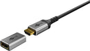 EAN 4040849720086 - Goobay 72008 adaptador de cable de vídeo HDMI tipo A (Estándar) Negro, Plata imagen 7