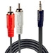 EAN 4002888356817 - Lindy 35681 cable de audio 2 m 3,5mm 2 x RCA Negro, Rojo, Blanco imagen 2