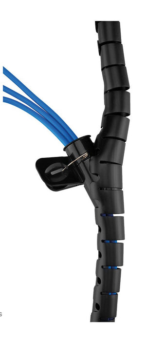 EAN 8721246340201 - Neomounts ADS06-142BL organizador de cables Escritorio Pasacables Negro 1 pieza(s) imagen 4