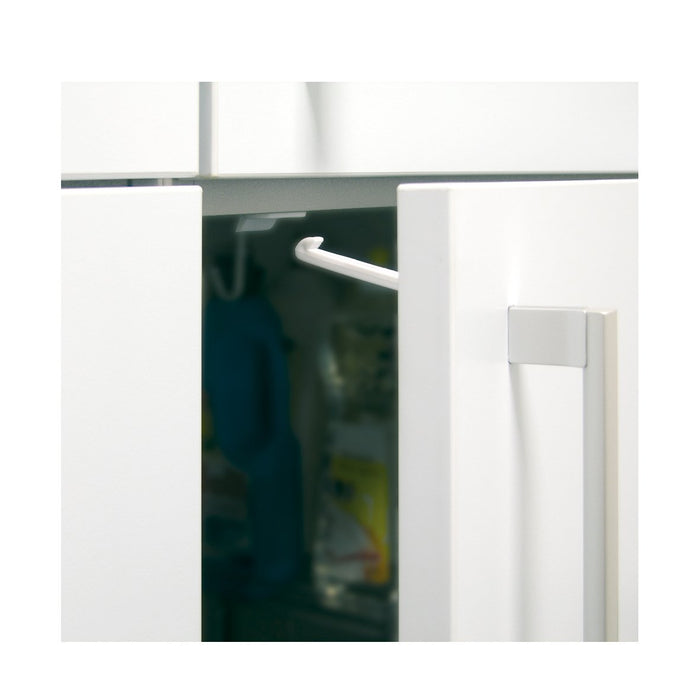 EAN 4004712983428 - Olympia 98342 cerradura de seguridad para niños Cierre de seguridad/protector de pomo de puerta Blanco 6  imagen 2