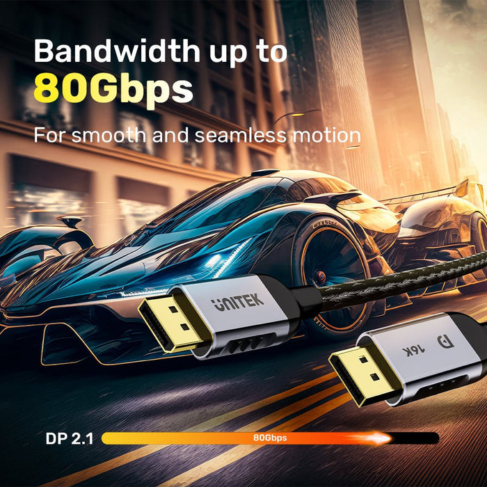 EAN 4894160053428 - UNITEK C1626GY01-1.5M cable DisplayPort 1,5 m Negro, Gris imagen 6