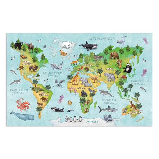 EAN 4008705935746 - HERMA World map protector de escritorio Cartón Multicolor imagen 2