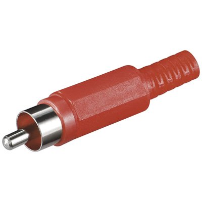 EAN 4040849112768 - Goobay RCA plug Rojo imagen 1