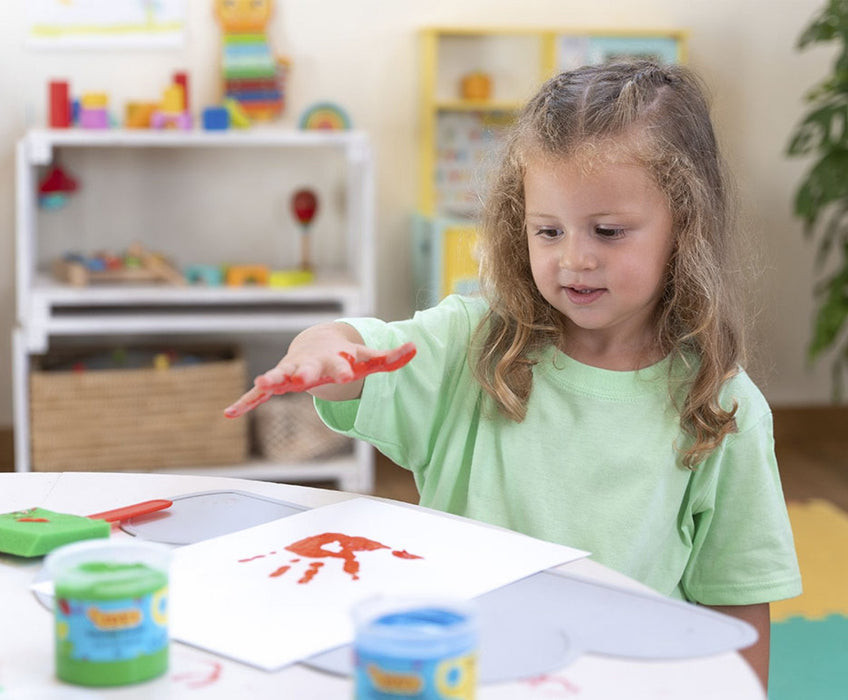 EAN 8412027029148 - Jovi 560/S pintura de dedos lavable Azul, Verde, Rosa, Rojo, Blanco, Amarillo imagen 8