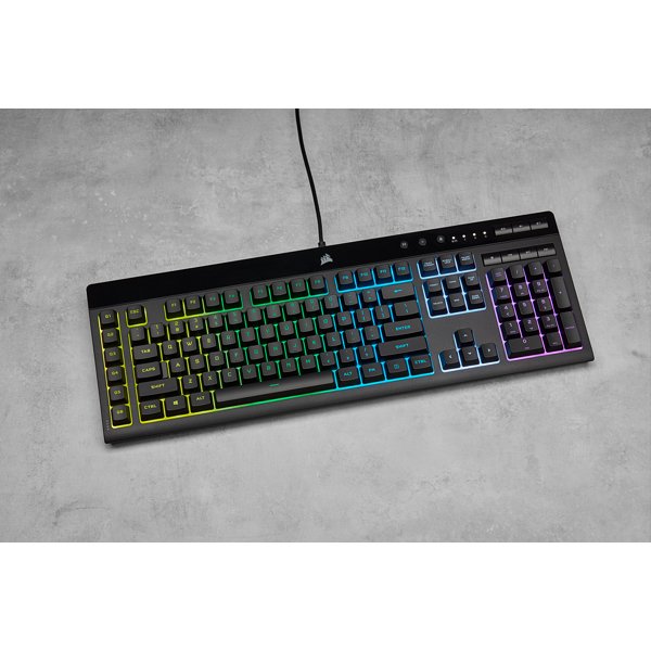 EAN 0840006631798 - Corsair K55 RGB PRO teclado Juego USB QWERTY Inglés de EE. UU. Negro imagen 8