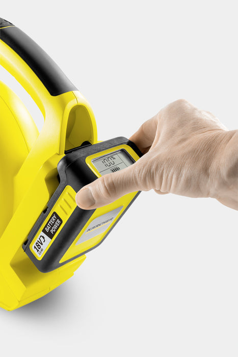 EAN 4054278459837 - Kärcher 14451000 aspiradora de hojas 210 kmh Negro, Amarillo 18 V Ión de litio imagen 6