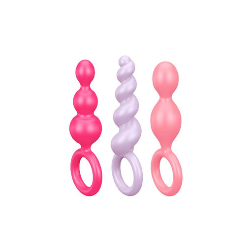 EAN 4049369016594 - Satisfyer Booty Call Bolas anales Rosa, Púrpura, Rojo Silicio 3 pieza(s) imagen 1