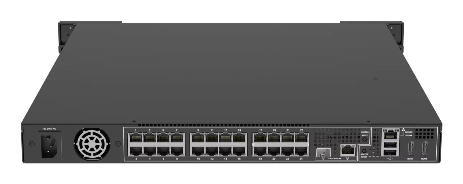 EAN 7331021084292 - Axis S2224 Mk II 1U Negro imagen 2