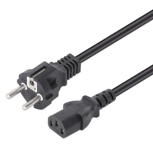 EAN 766623353908 - Manhattan 353908 cable de transmisión Negro 1 m CEE7/7 C13 acoplador imagen 1