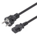 EAN 766623353908 - Manhattan 353908 cable de transmisión Negro 1 m CEE7/7 C13 acoplador imagen 1