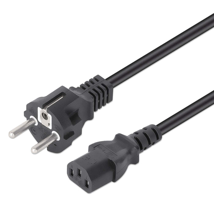 EAN 766623328616 - Manhattan 328616 cable de transmisión Negro 3 m CEE7/7 C13 acoplador imagen 1