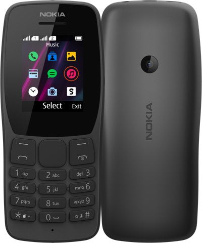 EAN 6438409038685 - Nokia 110 4,5 cm (1.77") Negro Característica del teléfono imagen 1