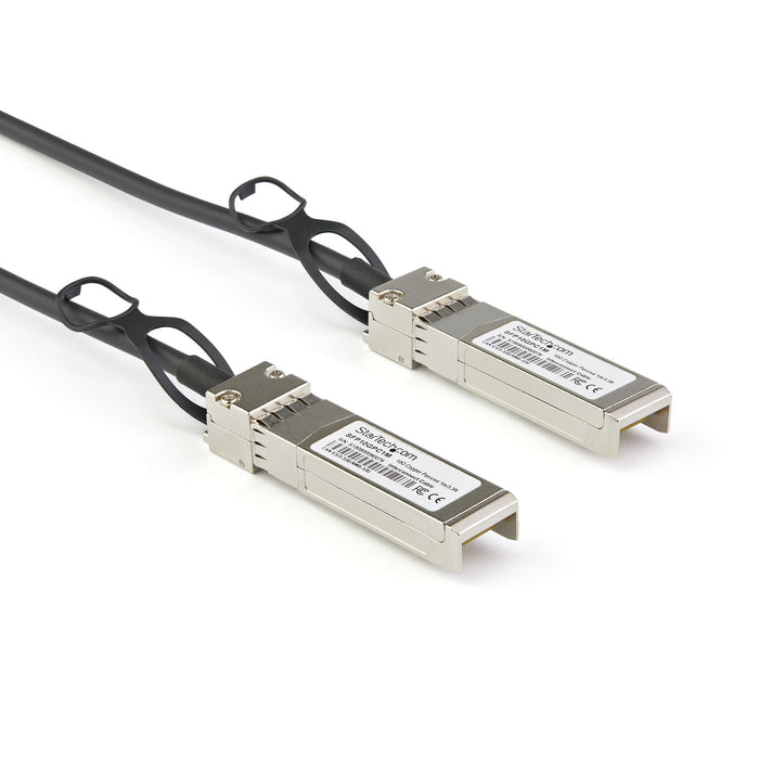 EAN 0065030883238 - StarTech.com DACSFP10G1M Cable de fibra óptica e InfiniBand SFP+ Negro imagen 1