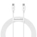 EAN 6953156208452 - Baseus Superior cable USB USB 2.0 1 m USB C Blanco imagen 1