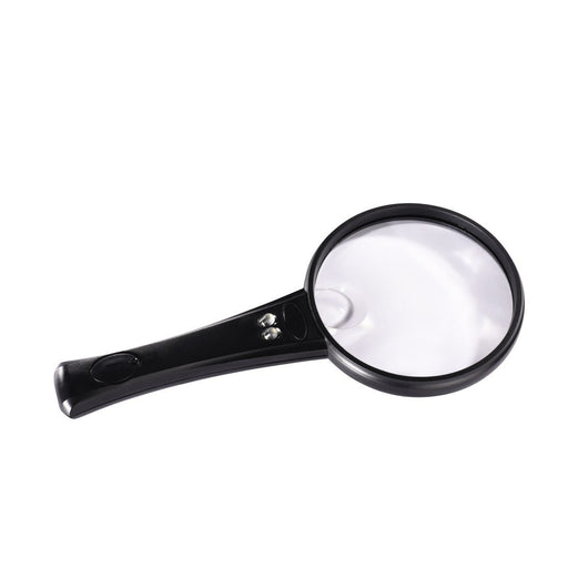 EAN 4007249054456 - Hama Basic 90 LED lente de aumento y lupa 4x Negro imagen 1