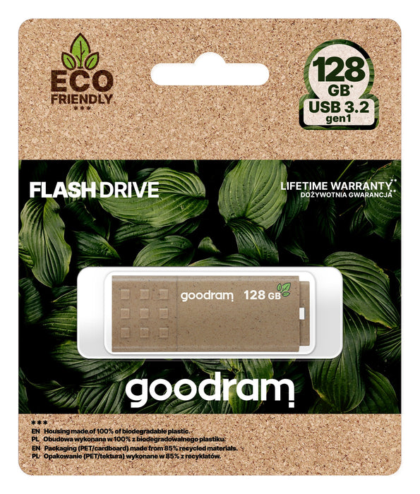 EAN 5908267960875 - Goodram UME3 Eco Friendly unidad flash USB 128 GB USB tipo A 3.2 Gen 1 (3.1 Gen 1) Marrón imagen 5
