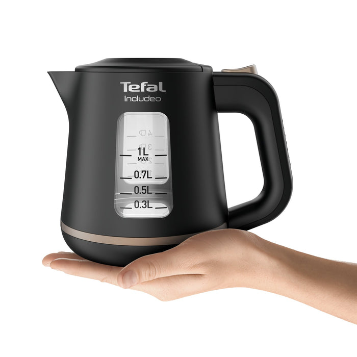 EAN 3045387243227 - Tefal Includeo KI5338 tetera eléctrica 1 L 2400 W Negro imagen 10