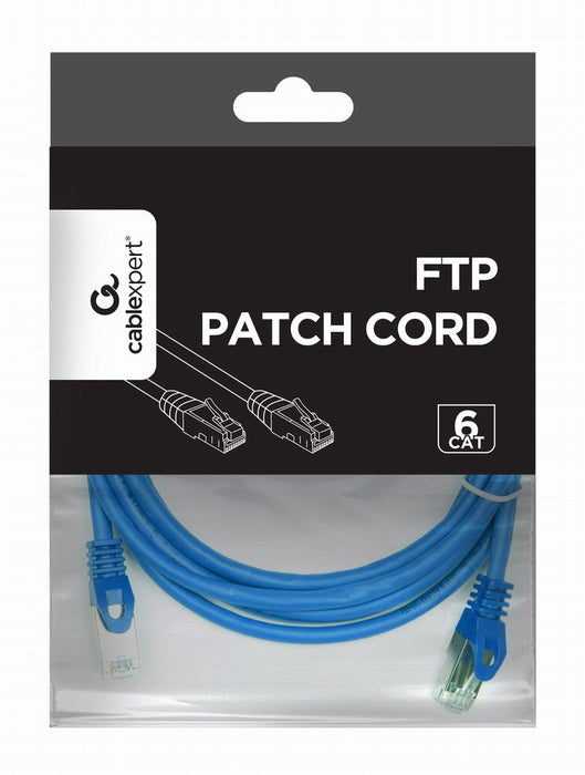 EAN 8716309074124 - Gembird Patch Cord Cat.6 UTP 3m cable de red Azul Cat6 U/UTP (UTP) imagen 2