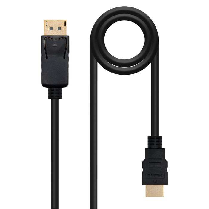EAN 8433281008656 - Nanocable 10.15.4303 adaptador de cable de vídeo 3 m HDMI tipo A (Estándar) imagen 1
