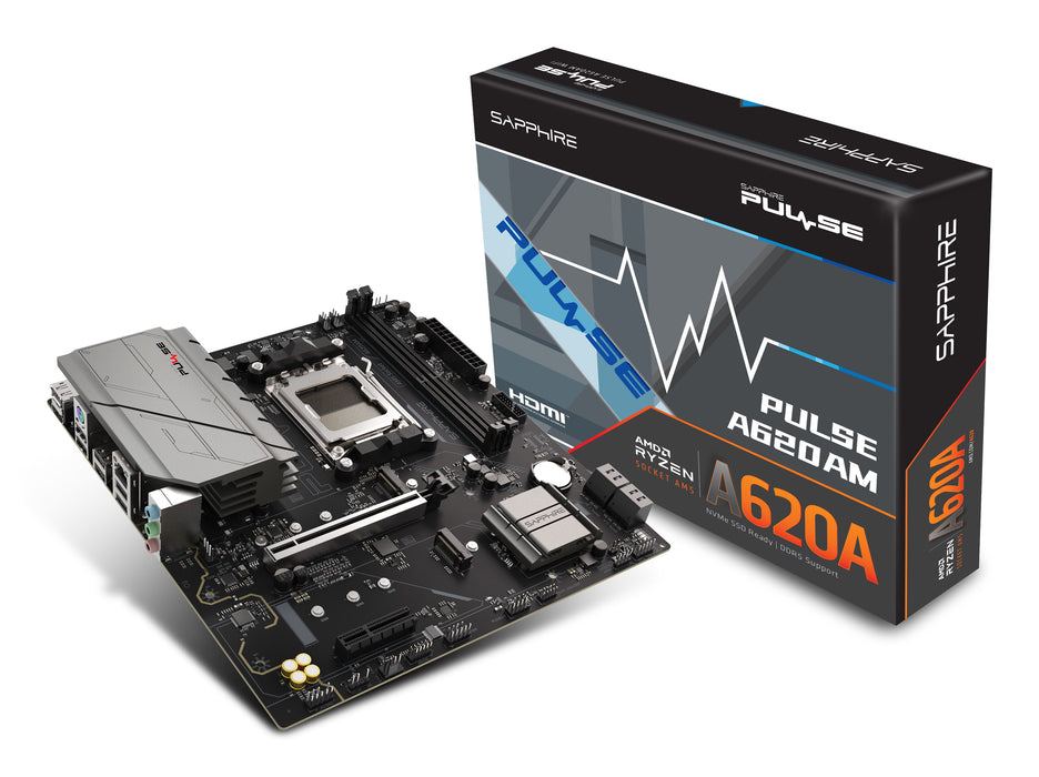 EAN 4895106296879 - Sapphire PULSE A620AM AMD A620A Zócalo AM5 micro ATX imagen 6