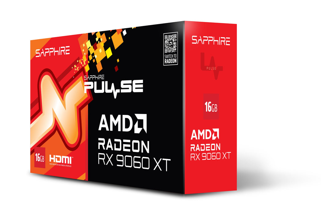 EAN 4895106296381 - Sapphire PULSE AMD Radeon RX 9060 XT 16GB GPU GDDR6 imagen 7