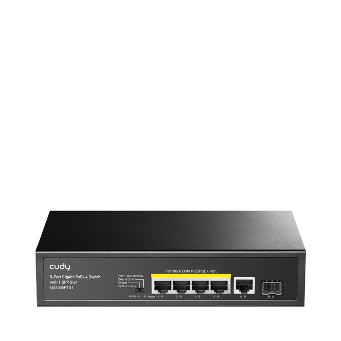 EAN 6971690791704 - Cudy GS1005PTS1 switch Gigabit Ethernet (10/100/1000) Energía sobre Ethernet (PoE) Negro imagen 1