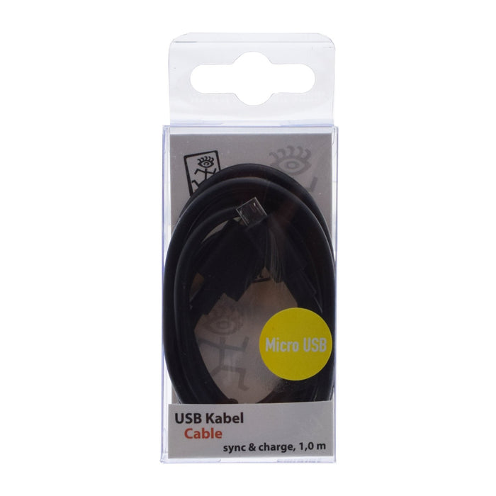 EAN 4010425952019 - 2GO 795201 cable USB 1 m USB B Micro-USB B Negro imagen 2