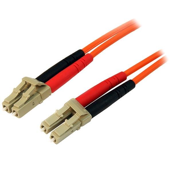 EAN 0065030802871 - StarTech.com 50FIBLCLC2 Cable de fibra óptica e InfiniBand Naranja imagen 1