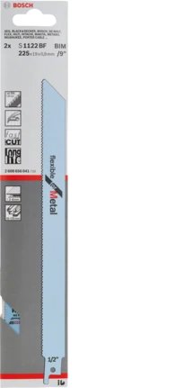 EAN 3165140093439 - Bosch S 1122 BF Hoja de sierra de sable Bimetálico 2 pieza(s) imagen 3