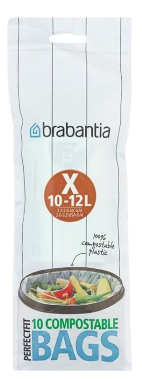 EAN 8710755118685 - Brabantia 118685 bolsa para basura 12 L Blanco 10 pieza(s) imagen 1