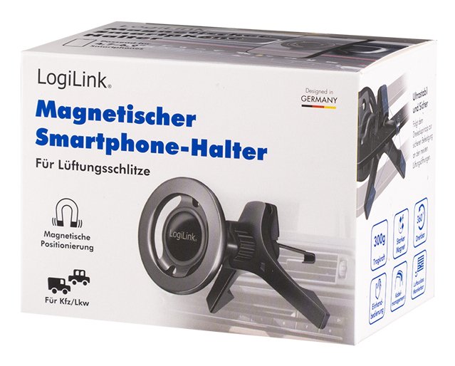 EAN 4052792072174 - LogiLink AA0167 soporte Soporte pasivo Teléfono móvil/smartphone Negro imagen 9