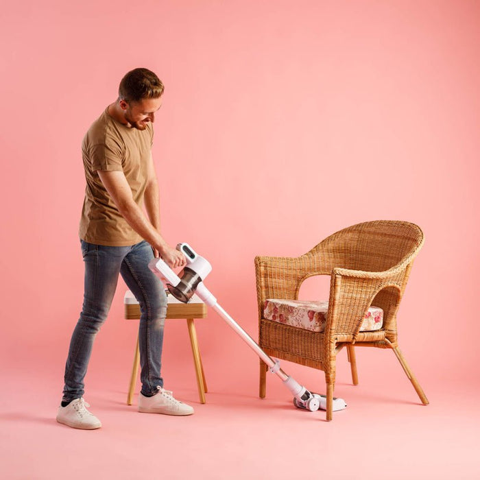 EAN 8433766481141 - Solac AE2505 Aspiradora escoba 2 en 1 Batería Secar HEPA Sin bolsa Blanco imagen 14