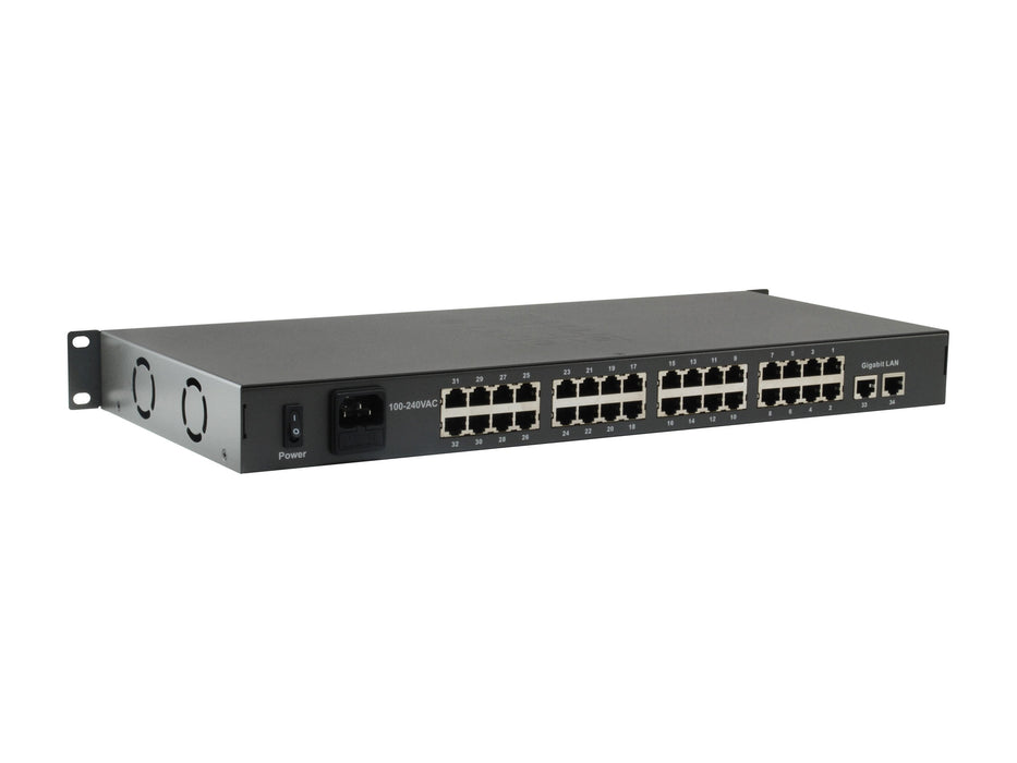 EAN 4015867203255 - LevelOne FGP-3400W380 switch No administrado Fast Ethernet (10/100) Energía sobre Ethernet (PoE) Negro imagen 6