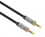 EAN 766623356015 - Manhattan 356015 cable de audio 5 m 3,5mm Negro, Plata imagen 2