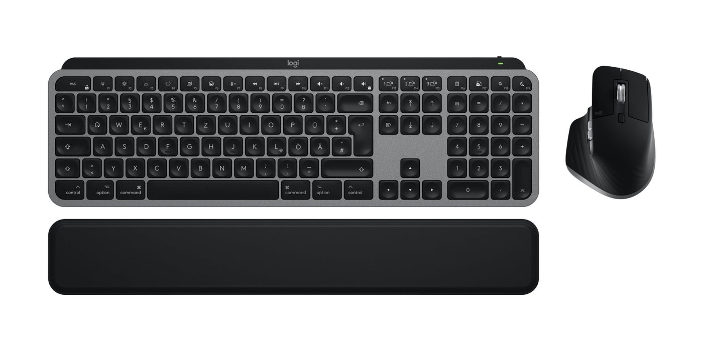 EAN 5099206122208 - Logitech MX Keys S Combo for Mac teclado Ratón incluido Hogar / Oficina RF Wireless + Bluetooth QWERTZ Al imagen 3