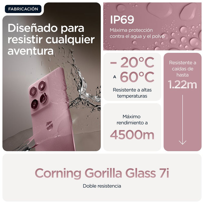 EAN 0840023297052 - Motorola edge 60 fusion 16,9 cm (6.67") SIM doble Android 15 5G USB Tipo C 8 GB 256 GB 5200 mAh Rosa imagen 17